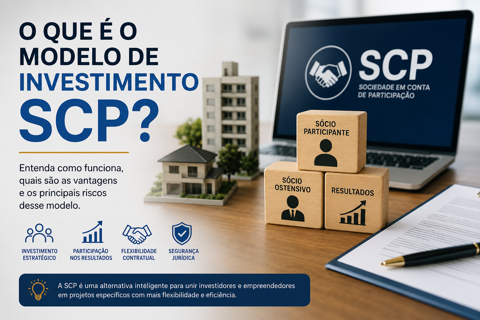 O que é o modelo de investimento SCP?