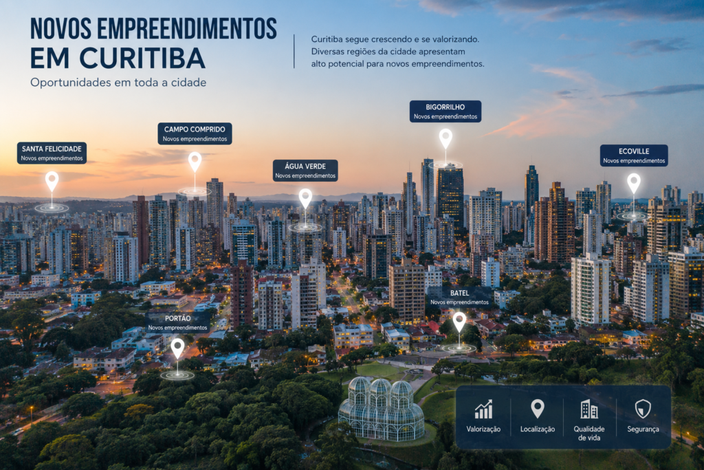 Novos empreendimentos em Curitiba